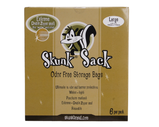 Skunk Sack Zipp Bags - 190mm x 178 MM x 6 Stk