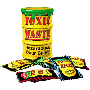 Toxic Waste Drum: Yellow Extreme Sour - 42g x 12 Stk