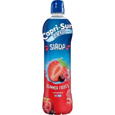 Capri-Sun PET: Zero Konct. Sum. Fruits - 600ml x 6 Stk