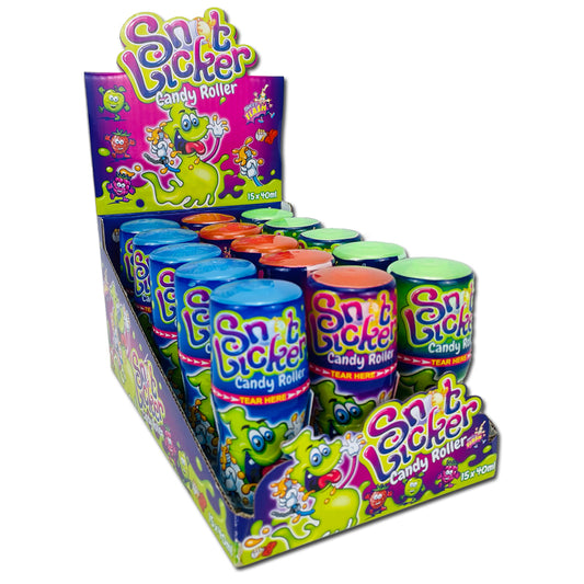 Sweet Flash Toy's: Snot Licker Candy Roller - 40ml x 15 Stk