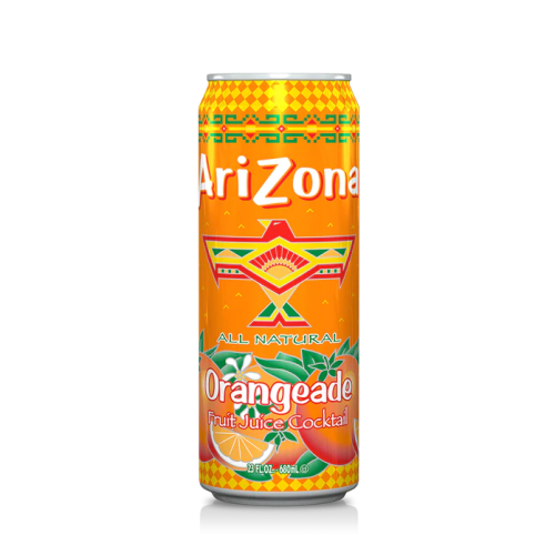 Arizona BOX: Orangeade - 650ml x  24 Stk