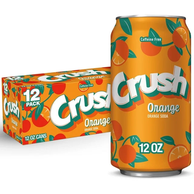 Crush Soda BOX: Orange - 355ml x 12 Stk