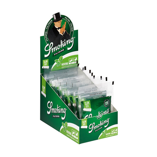 Smoking MENTHOL SLIM FILTER - 120 x 10 Stk