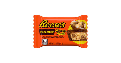 Reese's Bar: Big Cup W. Re. Puffs - 34g x 16 Stk