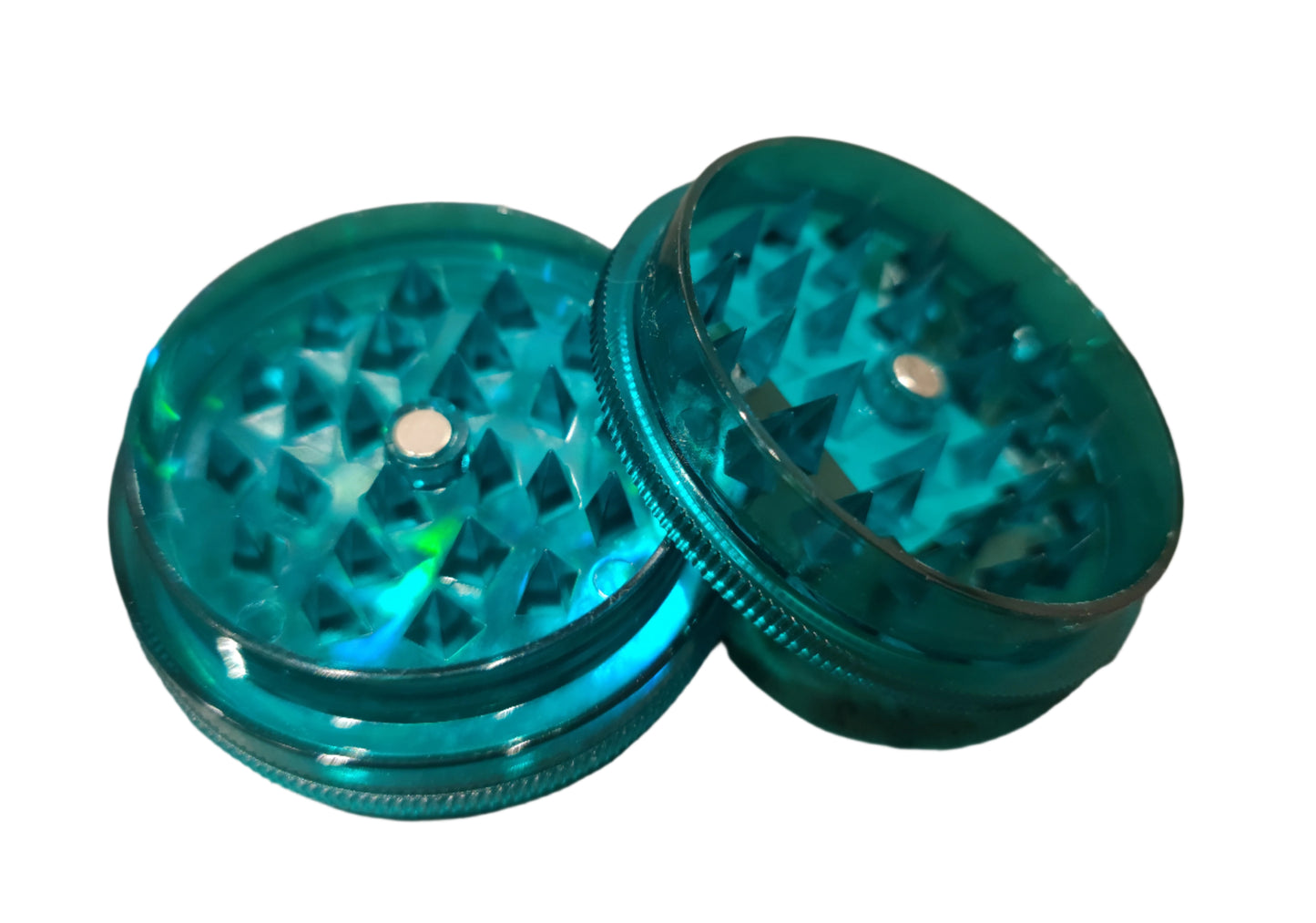 Plastic Grinder: Colored 60mm - 12 Stk