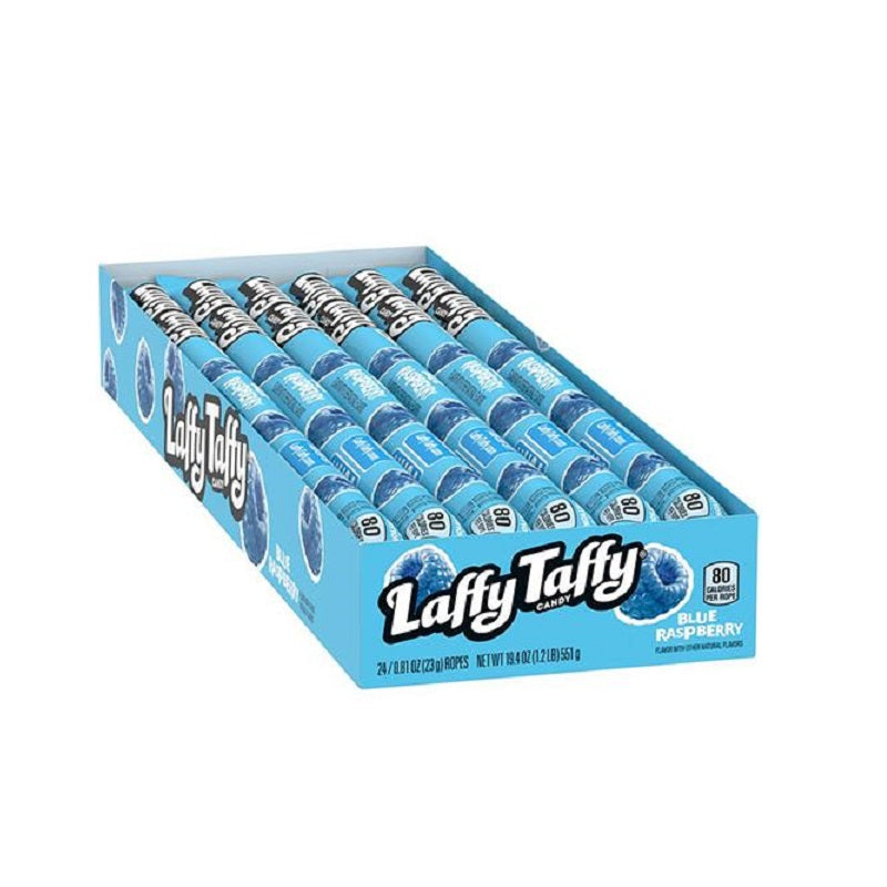 Laffy Taffy Rope: Blue Raspberry - 23g x 24 Stk