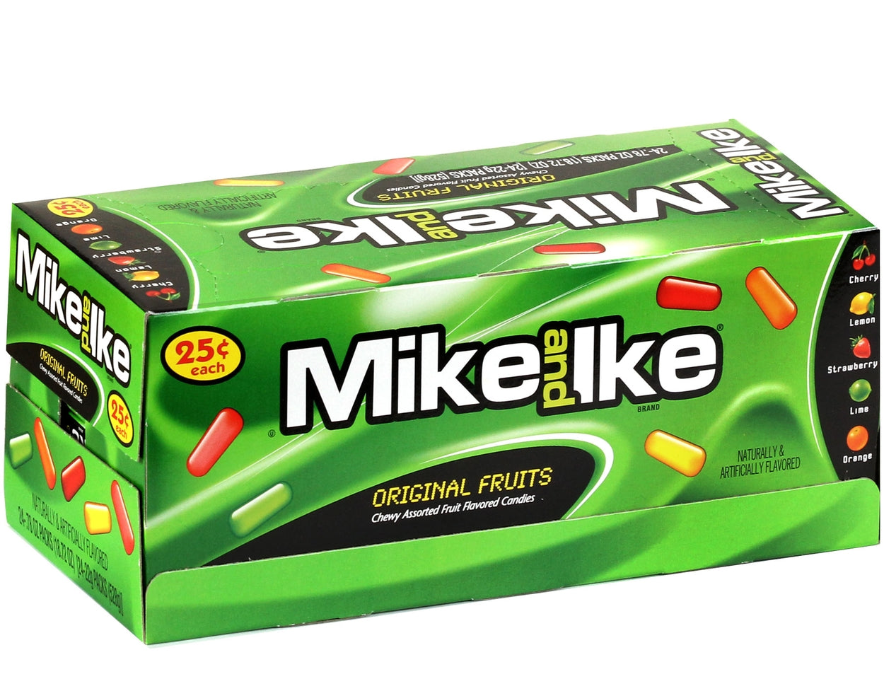 Mike & Ike Mini Box: Green Original - 22g x 24 Stk