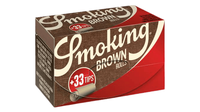 Smoking BROWN ROLL + TIPS - 24 Stk