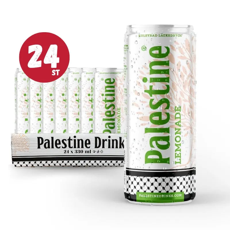 Palestine BOX: Lemonade - 330ml x 24 stk (UEAN)