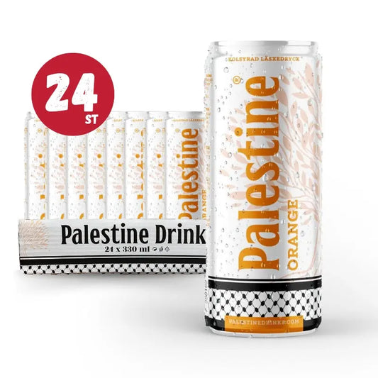 Palestine BOX: Orange - 330ml x 24 stk (UEAN)