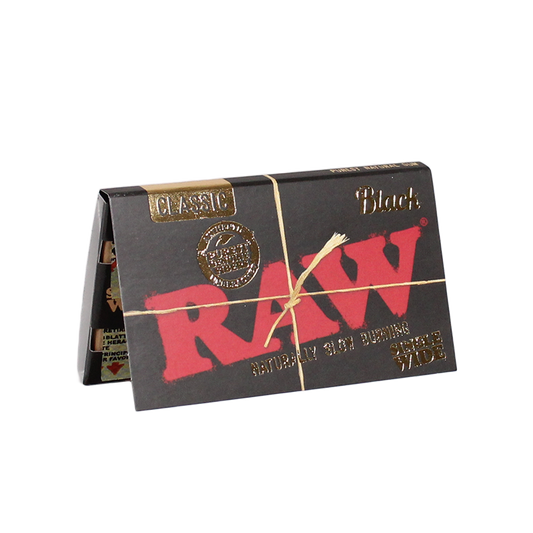 RAW BLACK Regular Double - 25 Stk