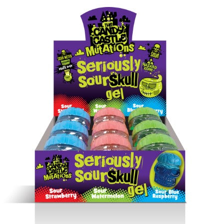 CCC Mutations Seriously Sour Skull 3 Flavors - 100g x 9 stk