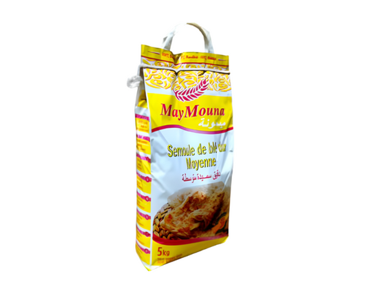 Maymouna Paper Bag: Semoule Med. - 5 kg x 1 Stk