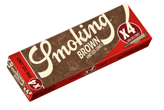 Smoking Brown KS Cones - 4 x 50 Stk