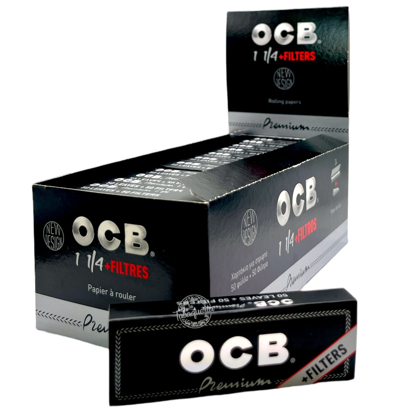 OCB Medium PREMIUM + FILTERS - 24 Stk