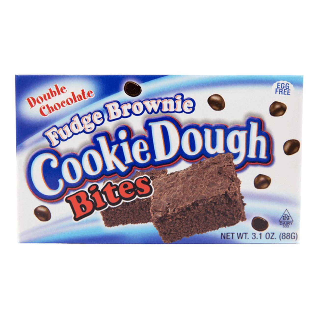 Cookie Dough Bites Fudge Brownie - 88g x 12 stk