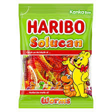 Haribo - WORMS - 80g x 24 stk