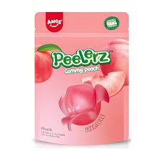 Peelerz Bags: Gummy Peach - 170g x 12 Stk