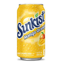 Sunkist BOX: Mango Orange - 355ml x 24 Stk