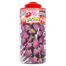 Vidal Cylinder: Zoom Lolli-pop Cola - 26g x 50 Stk