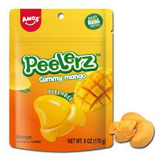 Peelerz Bags: Gummy Mango - 170g x 12 Stk