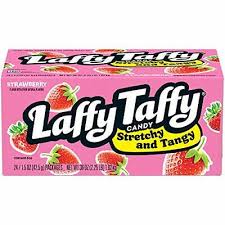 Laffy Taffy Bar: Stretchy & Tangy Strawberry - 42.5g x 24 Stk