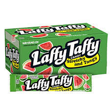 Laffy Taffy Rope: Stretchy & Tangry Watermelon - 42.5g x 24 Stk