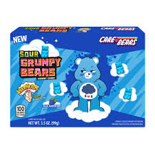 Warheads Theatre: G.Candy Sour Grumpy Bears - 99g x 12 Stk