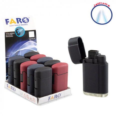 Faro Turbo Lighter: Easy Torch Double - 10 Stk