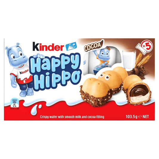 Kinder Theatre: 5-Pack Happy Hippo COCOA - 103,5g x 10 Stk