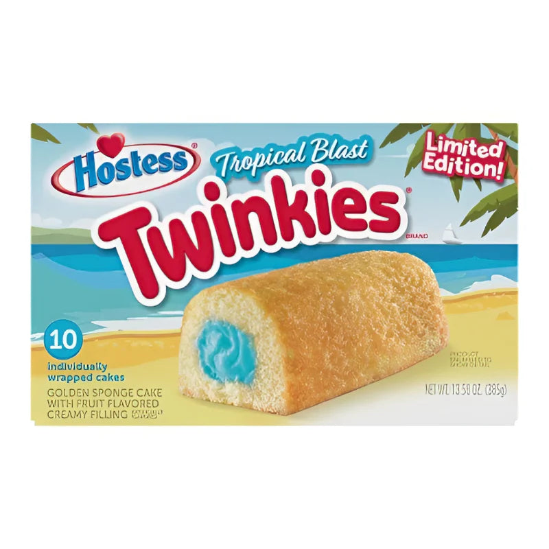 Twinkies BOX: Tropical Blast 10-Pack - 385g x 6 Stk