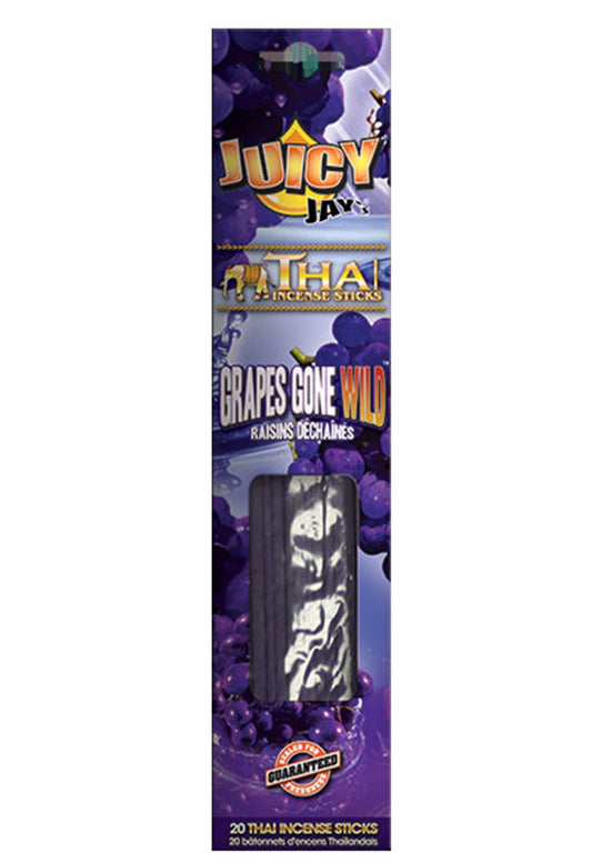 Røkelse: Juicy Jay's Grapes Gone Wild - 20 Sticks x 12 Stk