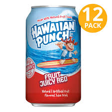 Hawaiian Punch BOX: Fruit Juicy Red - 355ml x 12 Stk