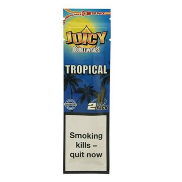 Juicy DOUBLE WRAPS TROPICAL - 2 x 25 Stk