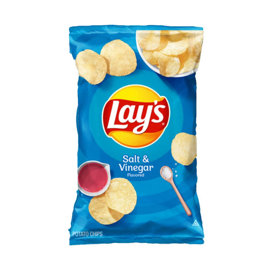 Lay's Bags: Salt & Vinegar - 175g x 18 Stk