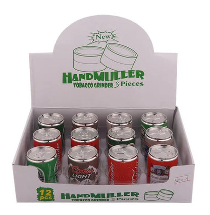 Handmuller Grinder: Pop Can Beer 3-Layers - 12 Stk