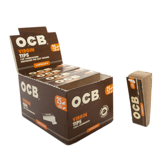 OCB VIRGIN FILTER TIPS - 25 Stk