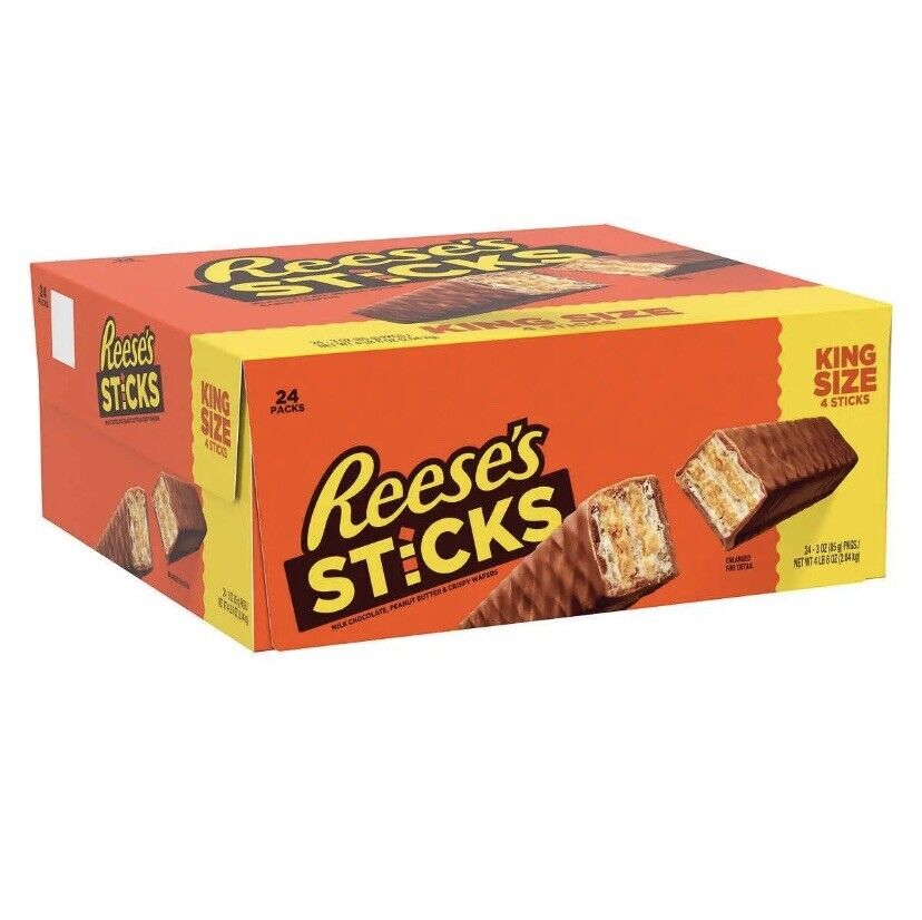 Reese's Bar: Sticks - 85g x 24 stk