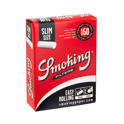 Smoking EASY SLIM BLACK FILTER Pack - 150 x 10 Stk