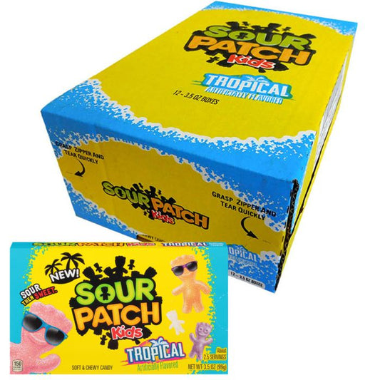 Sour Patch Theatre: Tropical - 99g x 12 Stk