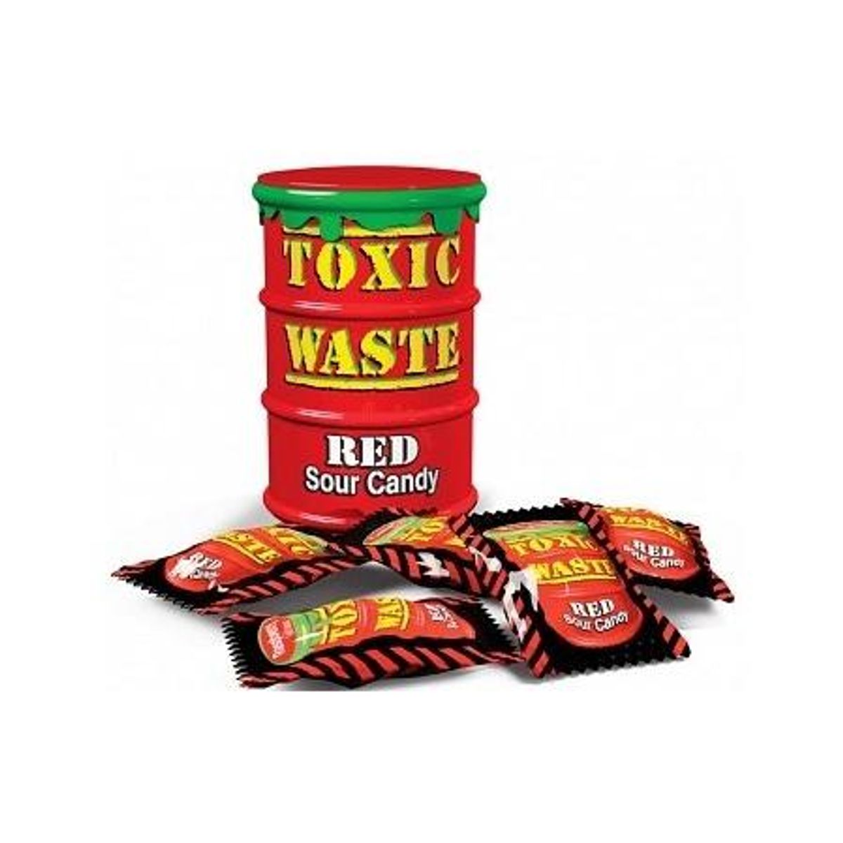 Toxic Waste Drum: Red Extreme Sour - 42g x 12 Stk