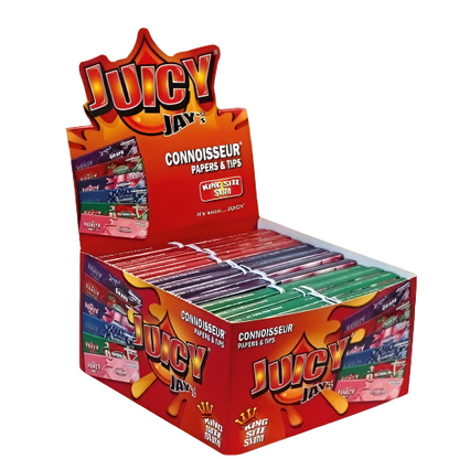 Juicy Jay's KS Slim Mix Pack 6-Flavors + TIPS - 24 Stk